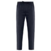 Pantalone ENRICO_Cot_Poly_rigato nero