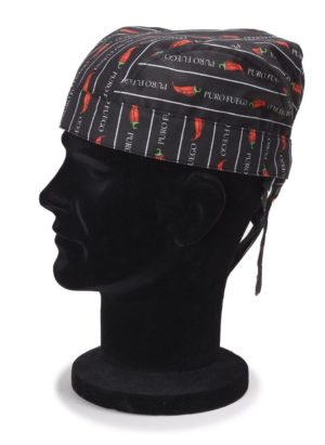 Bandana fantasia-peperoncino