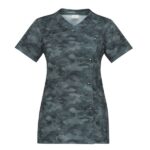 Casacca ALINA_Poly_camouflage blu