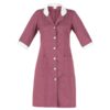 Camice ORTENSIA_Poly_Cot_bordeaux