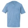 Casacca ALBERTO_Cot_Poly_azzurra