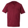 Casacca ALBERTO_Cot_Poly_bordeaux