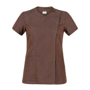 Casacca ALINA_Visco_Poly_Elast_jeans marrone Casacca ALINA_Visco_Poly_Elast_jeans marrone