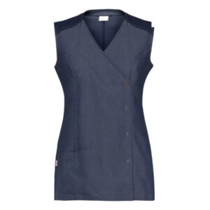 Casacca FRENCY_Visco_Poly_Elast_jeans blu Casacca FRENCY_Visco_Poly_Elast_jeans blu