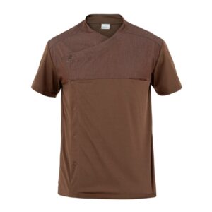 Casacca LAPO_Visco_Poly_Ela_jeans marrone Casacca LAPO_Visco_Poly_Ela_jeans marrone
