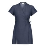 Casacca PAOLA_Visco_Poly_Elast_jeans blu