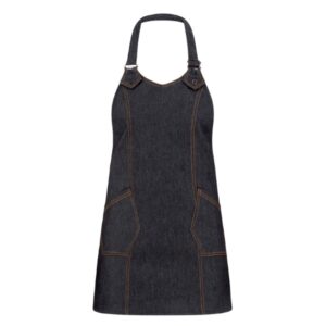 Grembiule VIRGINIA_Cot_Poly_Ela_jeans nero