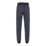 Pantalone IVAN_Cot_gessato nero