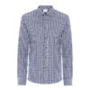 Camicia BORIS_Cot_Ela_quadretto marrone