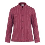 Coreana PIER_Cot_Poly_gessato bordeaux