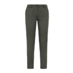Pantalone BRENDA_Cot_Elast_verde militare