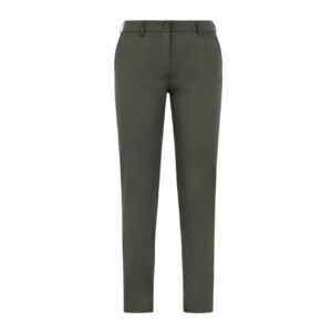 Pantalone BRENDA_Cot_Elast_verde militare