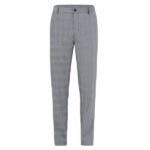 Pantalone DYLAN_Poly_Visco_Elast_scozzese grigio
