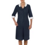 Camice LILIAN_Poly_Cot_blu