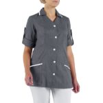 Casacca BETTY_Poly_Cot_grigio medio